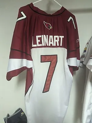 Arizona Cardinals Matt Leinart #7 Reebok NFL Football Jersey Sewn Made In China • $47