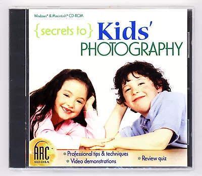 $2.64 • Buy Secrets To Kids Photography NEW Sealed ( Win 7 CDROM ) Demos, Tips, Techniques