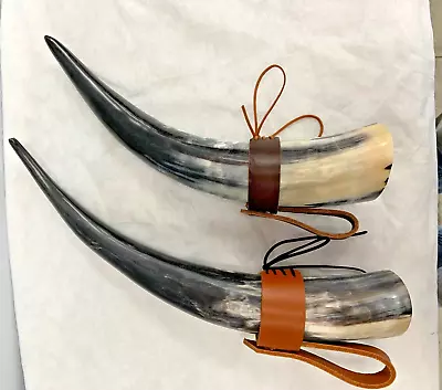 Norwegian Medieval Viking Large  Size Drinking Horns Bovine - 2 Available • $25