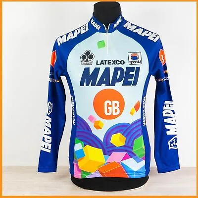NOS MAPEI GB LATEXCO TOP S CYCLING ROAD BIKE VEST VINTAGE 1995 Museeuw Rominger • $85.87