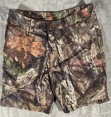 Mossy Oak Swim Shorts Men's Camo Print Board Shorts Size 32 • $18.99