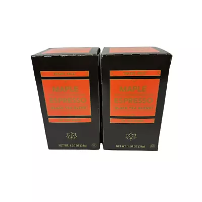 Trader Joes Maple Espresso Black Tea - 2-Pack (40 Bags) • $43.52