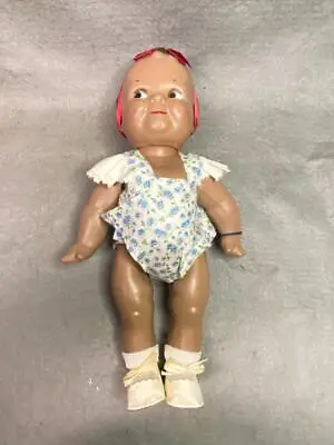 Vintage Scootles Cameo Doll By Rose O Neill African American 12 1/2 Inch • $560