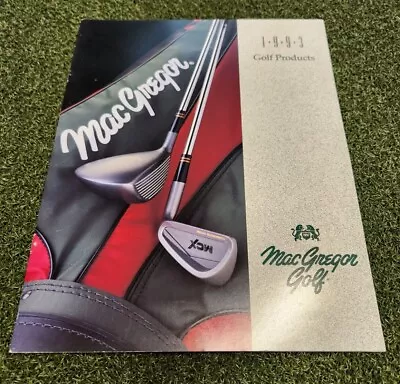 Vintage Rare 1993 MacGregor Golf Equipment Catalog Chi Chi Rodriguez Clubs Bags • $22.19