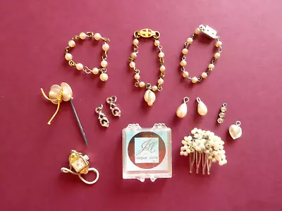 Vintage Vogue Jill Jewelry & Hair Accessories • 12 Pieces • 1950s • $15.50