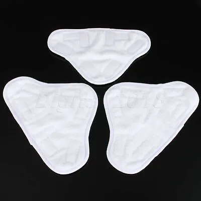 3Pcs Microfibre Steam Mop Pads Set For H20 X5 Cleaning Cloth Washable Replace • $6.39