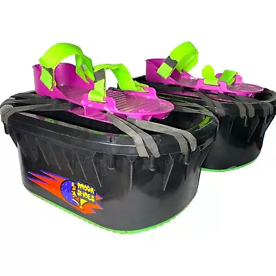 Big Time Moon Shoes Bouncy Shoes - Mini Trampolines For Your Feet - Vintage 1989 • $26.16