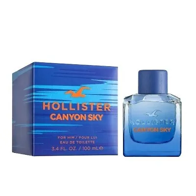 Hollister Canyon Sky For Him 100ml Eau De Toilette Spray Brand New & Sealed • £20.99