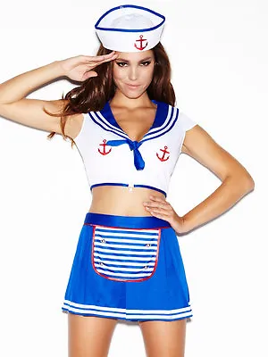 Ann Summers All Hands On Deck Sailor Girl Outfit Sz 14 *In Stock* • £19.99