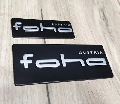 2x Retro Classic Foha Badges Bmw E30 Golf Mk2 Gti G60 Vr6 Gl Cl Gtx Glx Tdi 20vt • $39.99