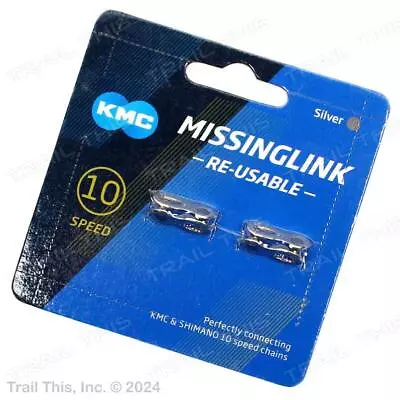 2 - Pack KMC 10-Speed MissingLink Bike Chain Missing Links Fits Shimano SRAM • $9.35