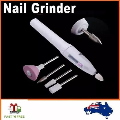 Nail Art Care Tips Toenail Tool Ectric Manicure Drill Buffing File Tool Set Kit • $14.31