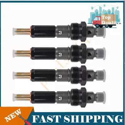 4 PCS Fuel Injectors J919331 For Case-IH Skid Steer 1840 1845C Backhoe 580 Super • $124.75