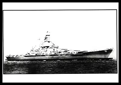 Postcard USS Massachusetts BB59 • $4.75