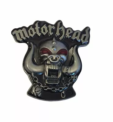 Motorhead Rock Band Name Logo Metal Enamel BELT BUCKLE • $14.99