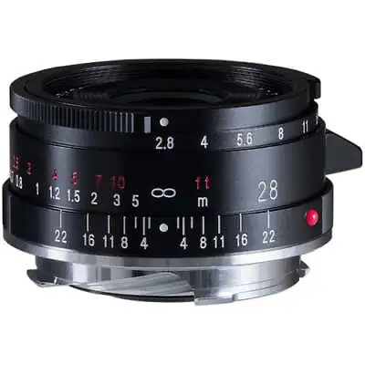 NEW RELEASE Voigtlander COLOR-SKOPAR 28mm F2.8 VM Type II Black Leica M Mount • $620.90