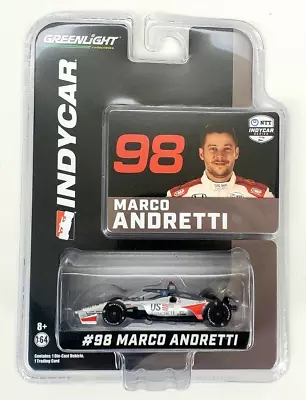 1:64 2020 Greenlight Marco Andretti #98 U.S Concrete Indycar Diecast • $9.95