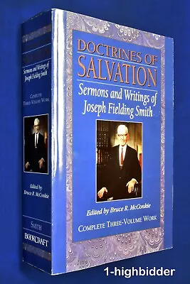 Doctrines Of Salvation 1st Ed Softcvr Complete 3-Vol Work Jos F Smith LDS Mormon • $16.99