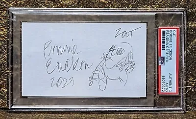 Bonnie Erickson Autograph The Muppets ZOOT Sketch Hand Drawn & Signed PSA/DNA  • $199