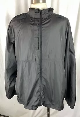 5.11 Tactical Packable Wind Resistant Jacket Men's Size 2XL Black 48035 Light • $25.19