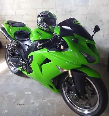 $35.28 • Buy Side Mirrors For Kawasaki Ninja ZX6R 636 ZX-6R ZX6RR 2005-2008 ZX10R 2004-2010