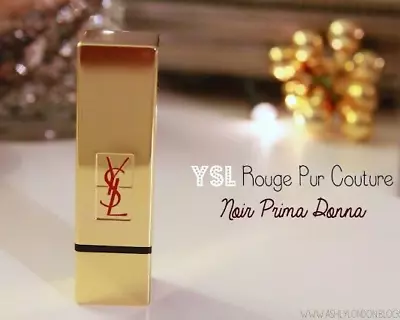 YSL Rouge Pur Couture Lipstick In 63 Noir Prima Donna • £28.99