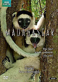 Madagascar DVD (2011) David Attenborough Cert E 2 Discs FREE Shipping Save £s • £4.98