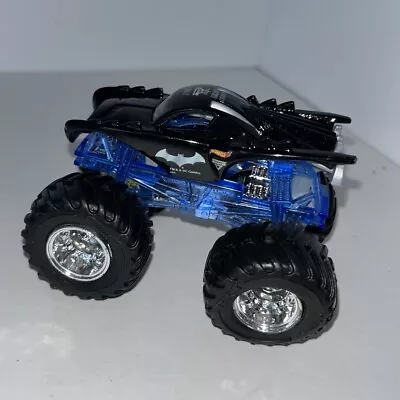 Hot Wheels Monster Jam Truck Black/Blue Batman Marvel • $14.99