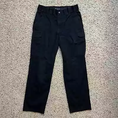 5.11 Tactical Cargo Pants Mens 34x30 Ripstop EMS Military Utility Workwear Black • $25