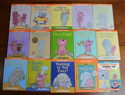 Lot 15 Elephant & Piggie Picture Books By Mo Willems Pigeon Knufflebunny L7 • $49.99