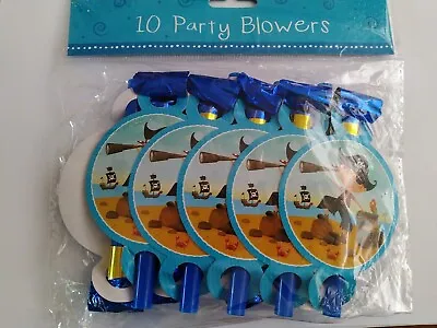 10 Jake And The Neverland Pirates Birthday Party Blow Outs • £3.99