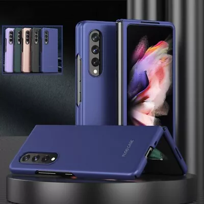 $6.98 • Buy For Samsung Galaxy Z Fold 4 3 2 Shockproof Hybrid PC Thin Tough Matte Case Cover