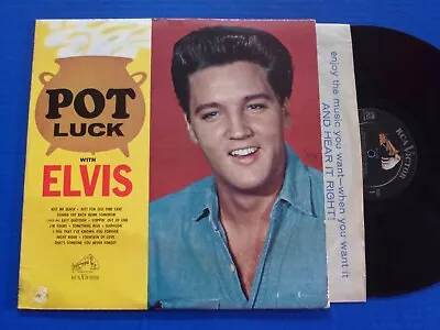 ELVIS PRESLEY - Pot Luck (LPM-2523) High Grade First Pressing! • $9.99