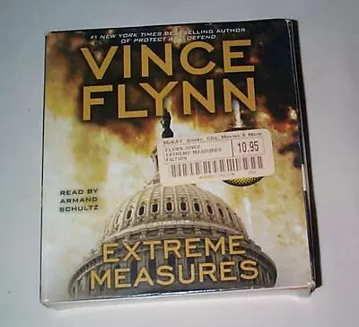 Vince Flynn - - Extreme Measures - - Audiobook - - Abridged - - 5 CD's • $4