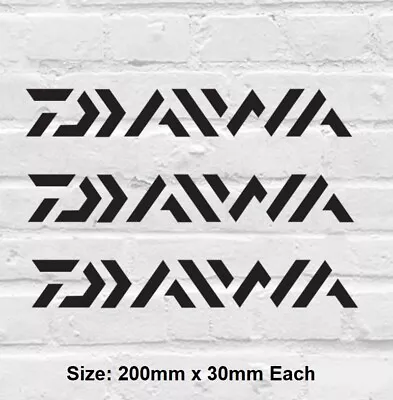 DAIWA Boat Sticker Decal Marine Vnyl Fishing Boat Tackle Box Fridge Dinghy  • $6.50