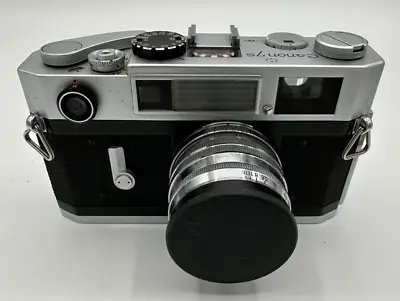 CANON 7Sz 35mm Rangefinder Camera Screw Mount M39 With 50mm Canon Serenar F 1.8 • $650