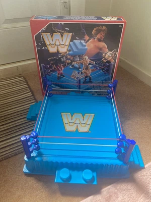 £68 • Buy Wwe Mattel Retro Ring Moc Boxed Moc Hasbro