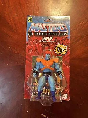 2021 Mattel Masters Of The Universe Faker Brand New Sealed! Look! • $25.95