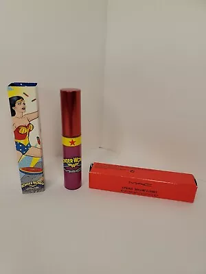 MAC Wonder Woman Lip Gloss ATHENA’S KISS Shimmering Pink RARE 2010 • $49.99