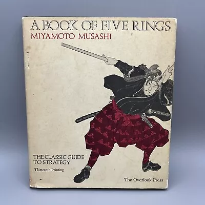 A Book Of Five Rings - Miyamoto Musashi The Classic Guide To Strategy 13th Print • $14.99