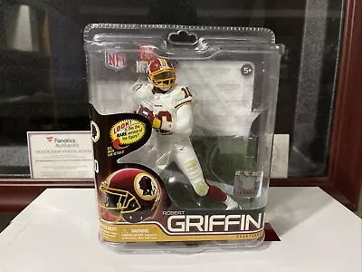 McFARLANE NFL SERIES 31 ROBERT GRIFFIN III WASHINGTON REDSKINS SILVER VARIANT • $98.96