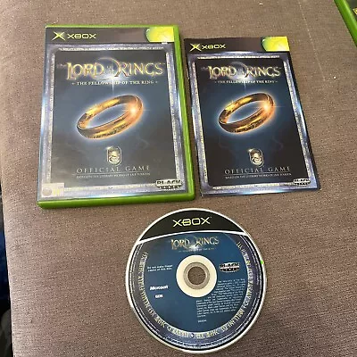 Microsoft Original Xbox The Lord Of The Rings The Fellowship Of The Ring PAL • £4.19