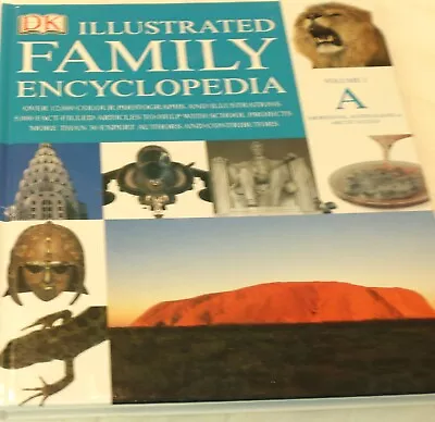Family Encyclopedia - Illustrated - Volume 1 Of 16 - A To Artic • £3