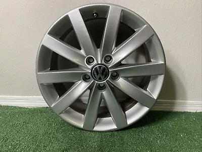 ✅ 2006-2014 Volkswagen Golf Jetta GLI Silver 17  Inch OEM Wheel Rim • $179