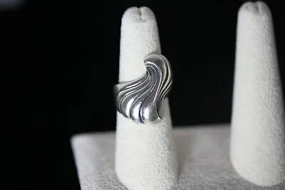 Vintage KABANA 925 Sterling Silver Twisted Wave Ring Size 7 NEW Jewelry  • $19.99