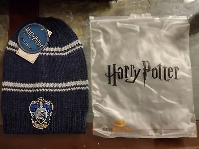 $14.99 • Buy Ravenclaw Slouchy Beanie Harry Potter Winter Soft Hat Patch Cinereplicas France