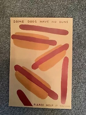 A4 David Shrigley Print On Kraft Paper Dogs • £5.99