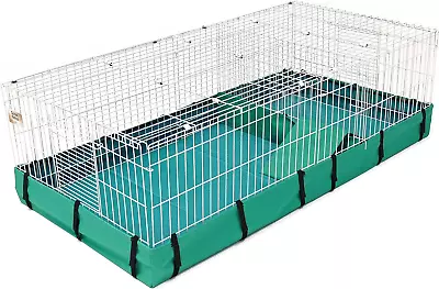 Guinea Habitat Plus Guinea Pig Cage By Midwest W/ Top Panel 47L X 24W X 14H Inc • $111.92