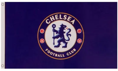 Chelsea Crest Flag Official Merchandise Football Club Gift Idea Blues 5FT X 3FT • £9.45