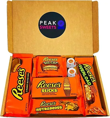Reese's Chocolate Hamper Peanut Butter American Candy Selection Box Easter Gift • $12.57